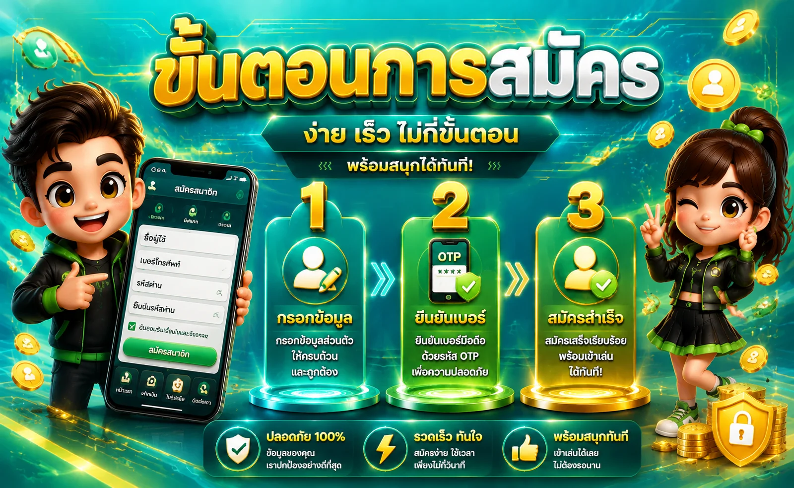 ระบบฝากถอนออโต้ TGA8008 รวดเร็วทันใจ